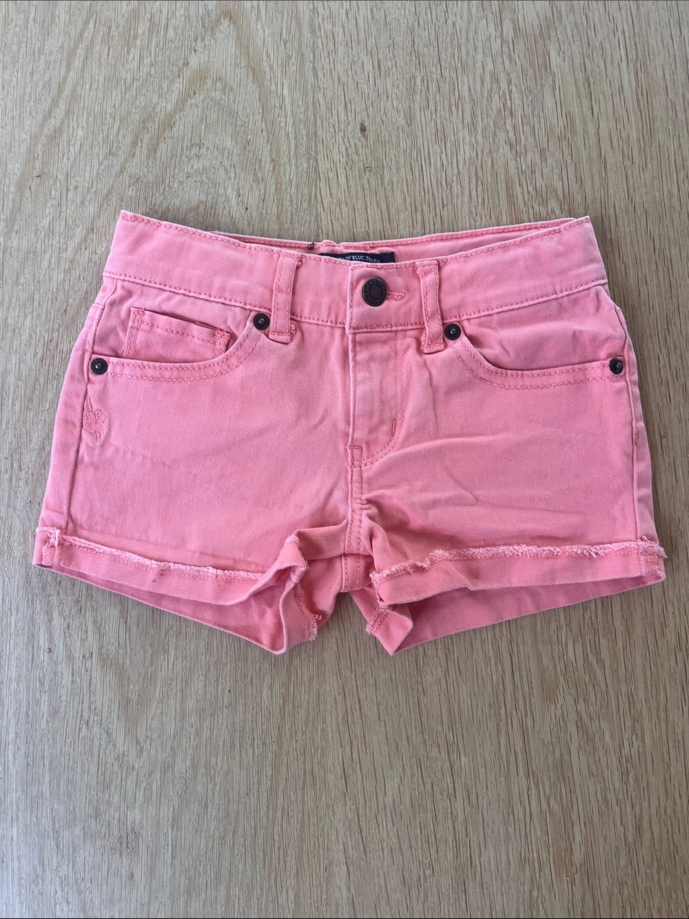 Lucky Brand Girl’s Denim Roll-Hem Shorts
